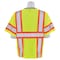 Deltaplus Safety Vest, Contrasting, Mesh, Class 3, S683P, Hi-Viz Lime, SM 62150 - alternate 3
